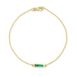 Opal Inlay Bar Bracelet