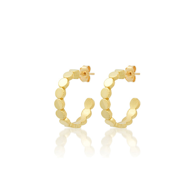 Mini Circle Link Small Hoops