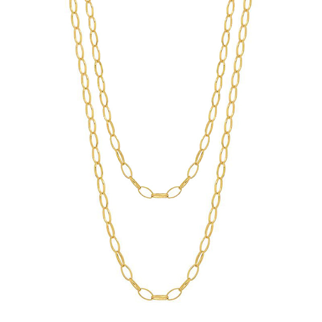 30 Inch Small Edith Link Necklace