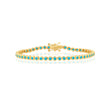 Turquoise Mini Bezel Tennis Bracelet