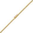 Graduated Yellow Sapphire Tennis Necklace