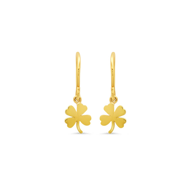 Mini Clover Drop Earrings