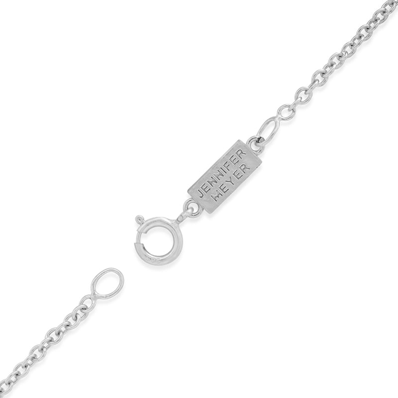 White Gold Mommy Necklace