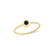Lapis Inlay Circle Ring
