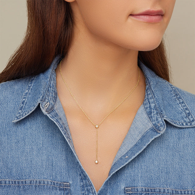Illusion Set Diamond Lariat