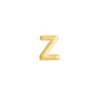 Mini Uppercase Letter Stud - Z