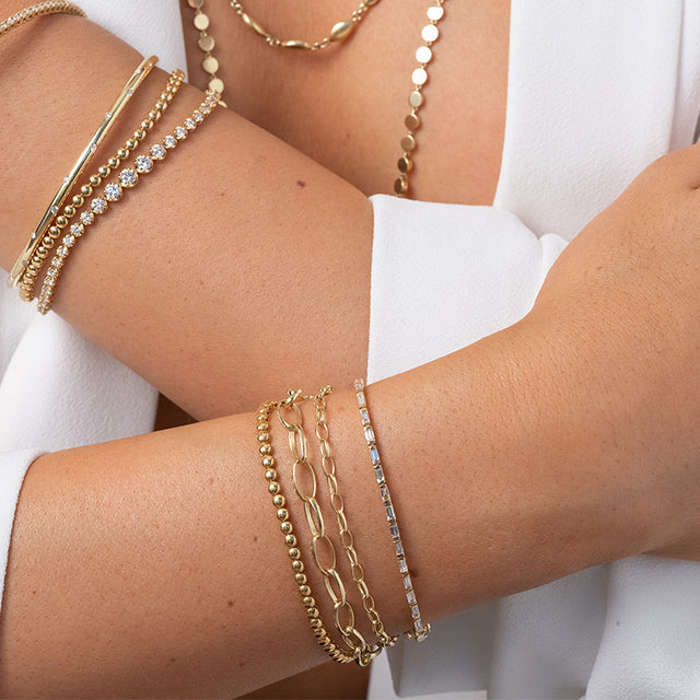 Diamond Baguette Tennis Bracelet